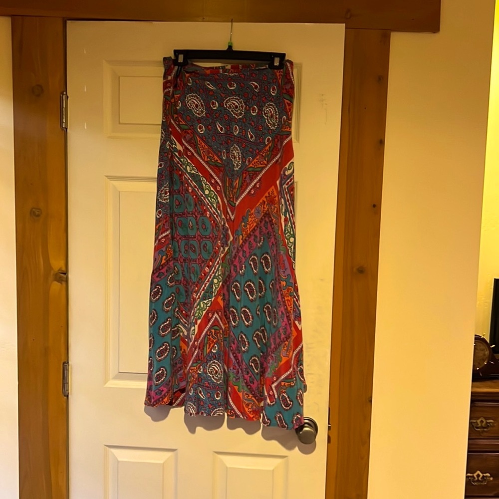 Boston Proper Silk Skirt